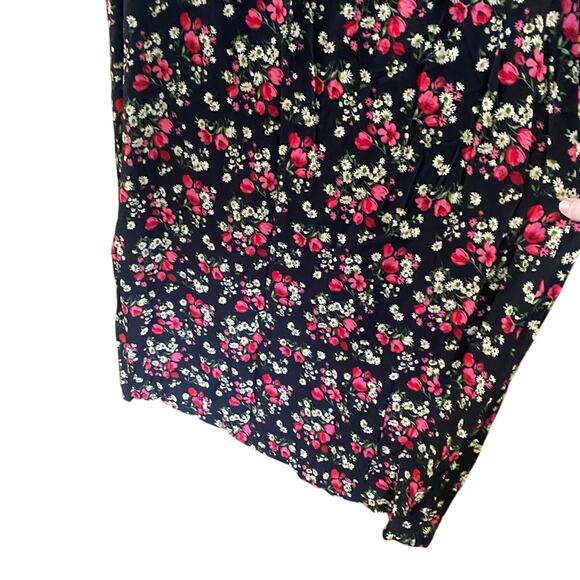 Vintage Dressbarn woman navy and Red Sleeveless Maxi Sundress plus size 16W - Picture 4 of 10